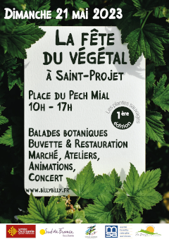 Affiche de la fête du végétal