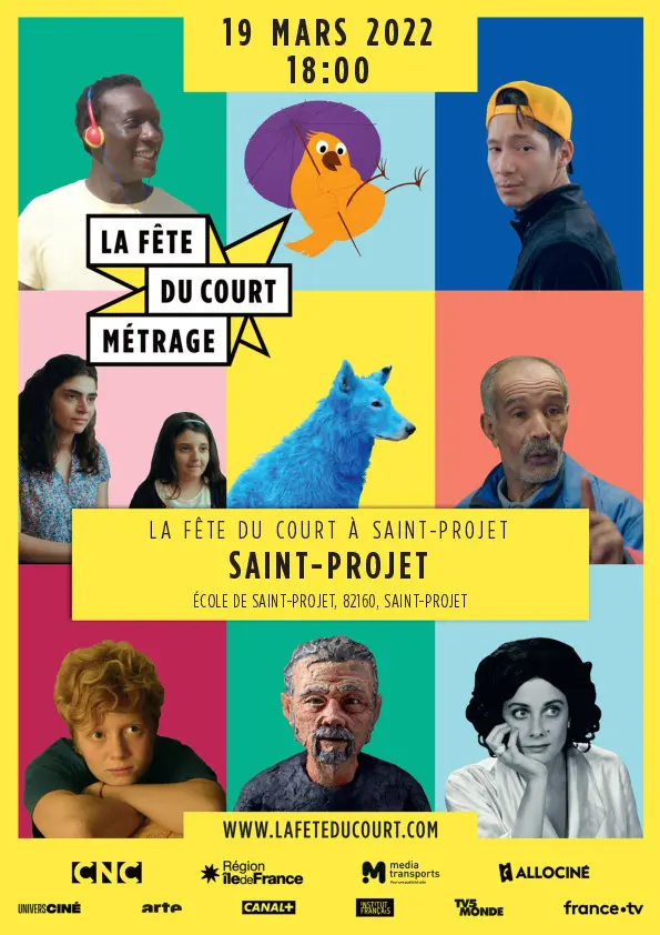 Affiche fête du court-métrage