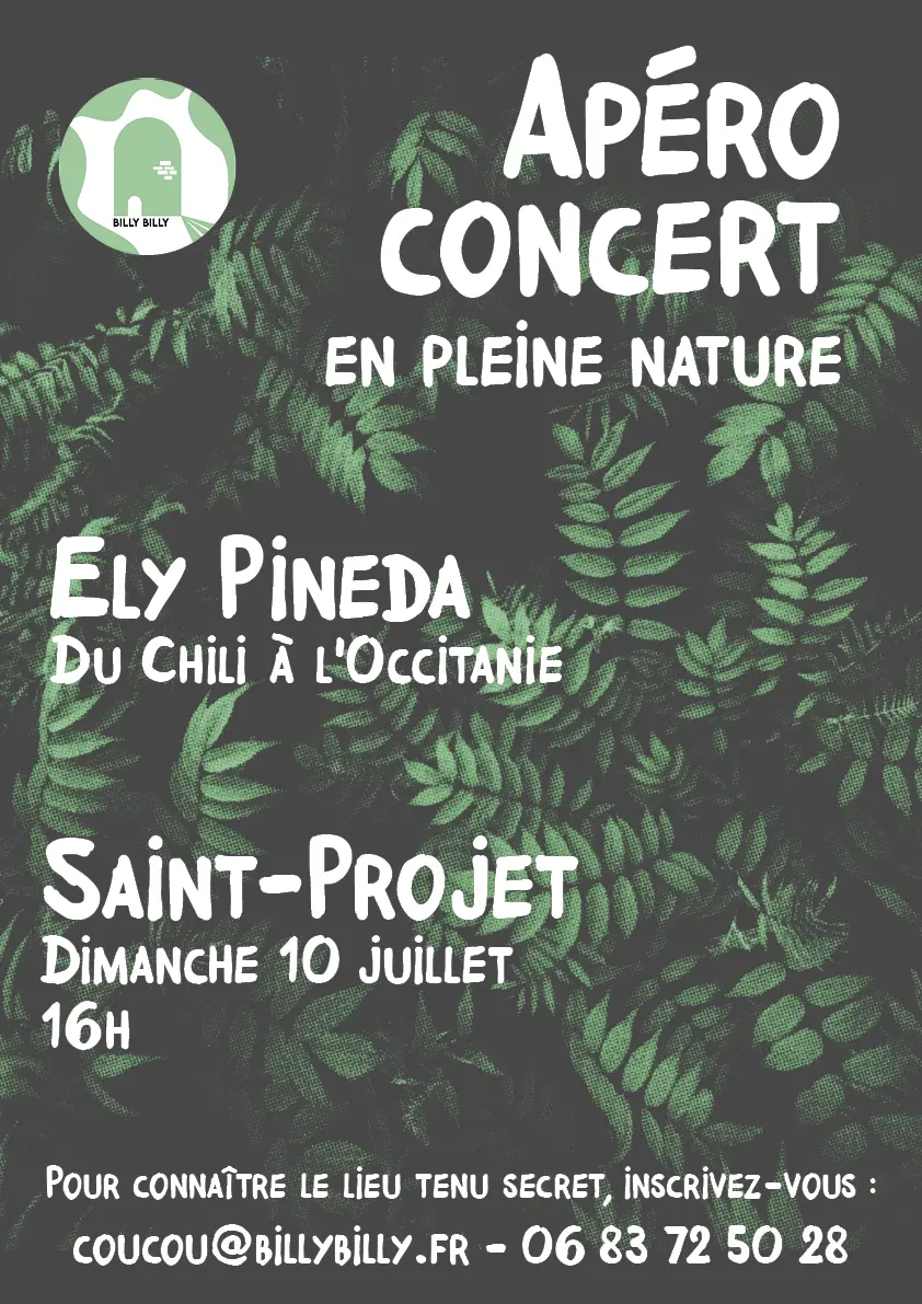 Affiche concert Ely Pineda
