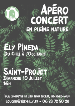 Affiche concert Ely Pineda