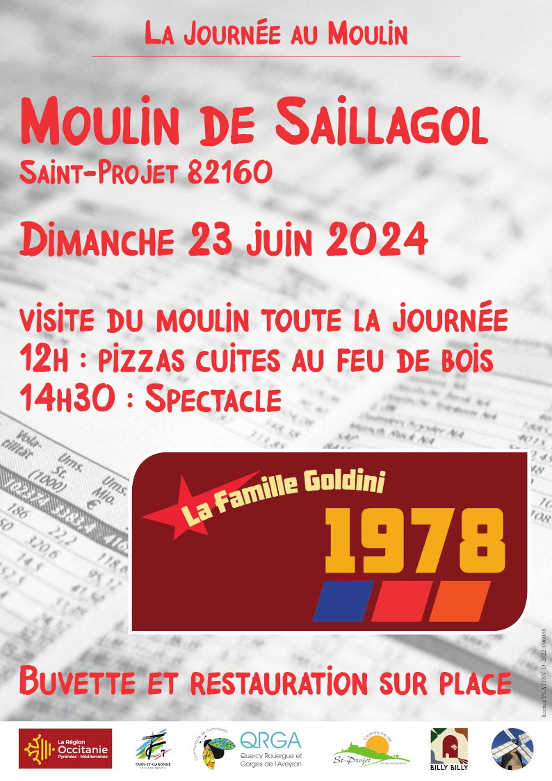 Affiche La journée au moulin #3