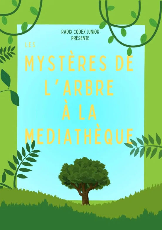 Affiche pour l'atelier d'écriture à la médiathèque de Caylus