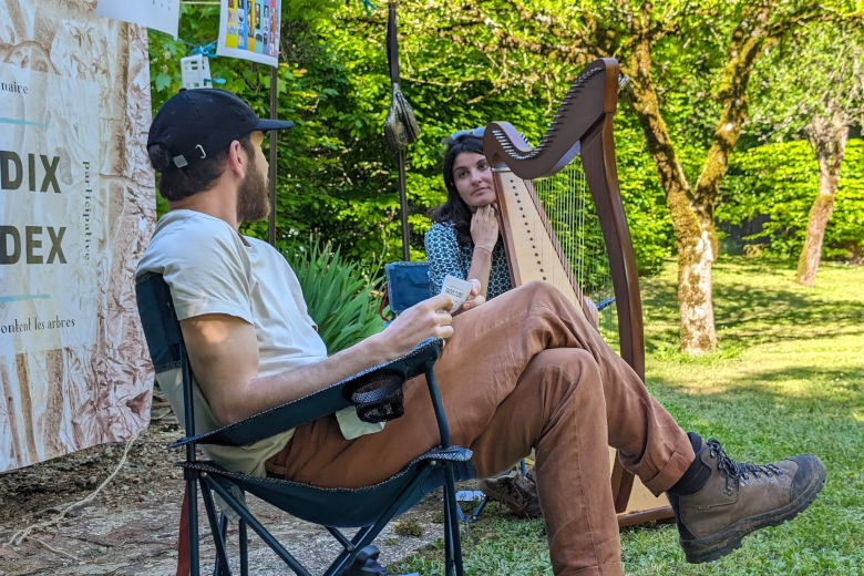 Sarah et Charles présentent la ballade musicale